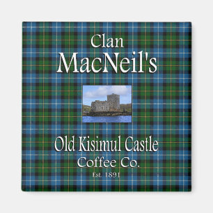 Íman Clan MacNeil, o Antigo Castelo de Kisimul Coffee C