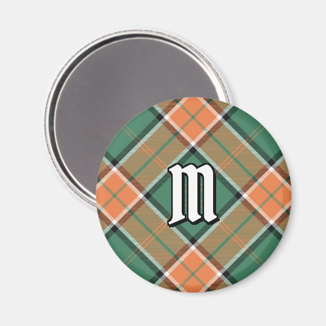 Íman Clan Pollock Tartan Magnet (Front/Back)