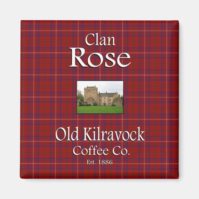 Íman Clan Rosa Kilravock Co. (Frente)