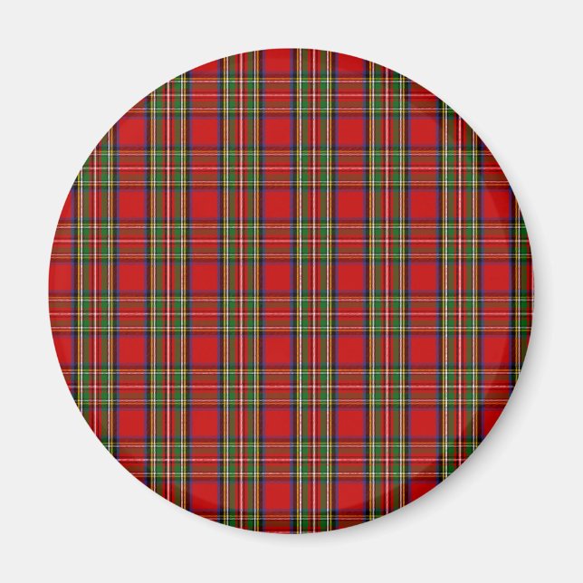 Íman Clan Stewart Tartan (Frente)