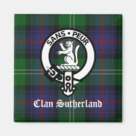 Íman Clan Sutherland Crest & Tartan