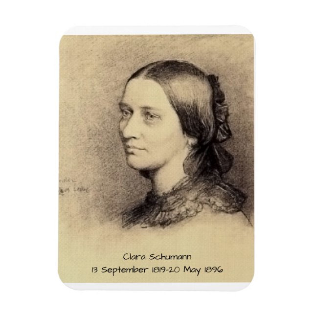 Íman Clara Schumann (Vertical)