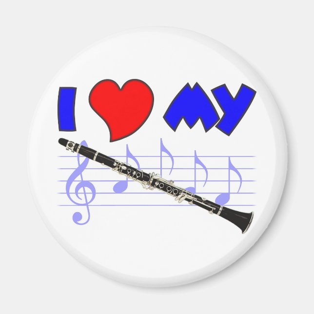 Íman Clarinet Love (Frente)