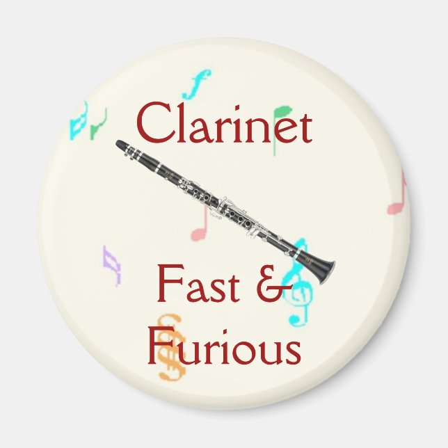 Íman Clarinet: Magnet Rápido e Furioso (Frente)
