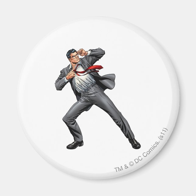 Íman Clark muda para o Super-Homem (Frente)