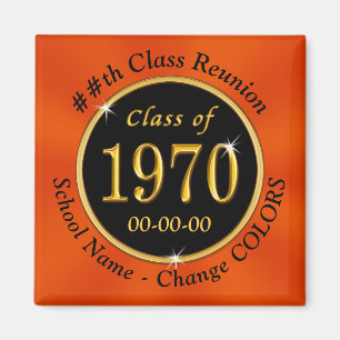 Íman Classe Black and Orange de 1970, 50 anos Reunião
