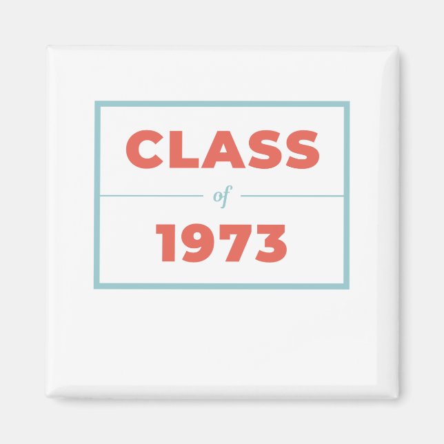 Íman Classe de 1973 (Frente)