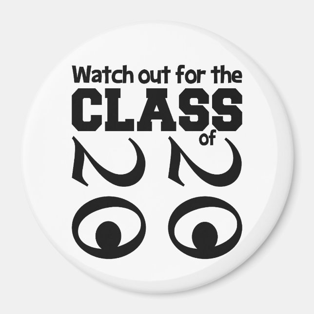 Íman CLASSE DE 2020 ímã, grande (Frente)