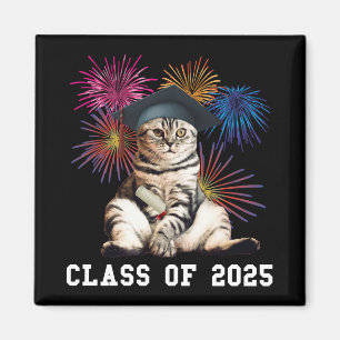 Íman Classe de 2025 Cat Lover
