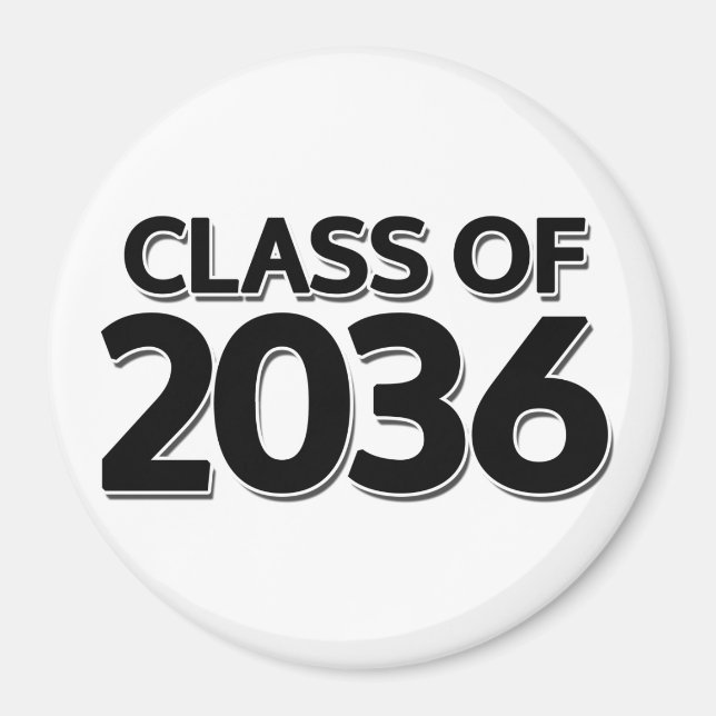 Íman Classe de 2036 (Frente)