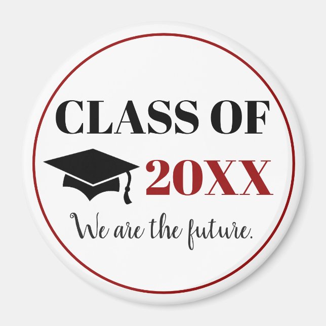 Íman CLASSE DE 20XX - Somos O Futuro (Frente)
