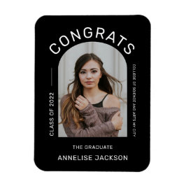 Íman Classe de ano: parabéns, foto de formando