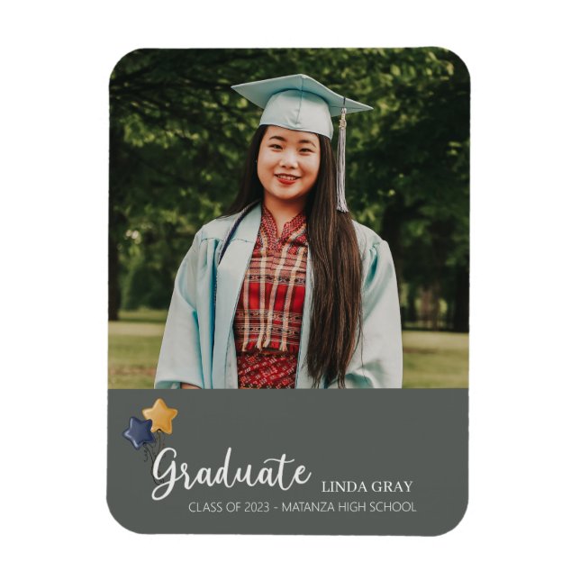 Íman Classe de Formando segundo grau 2023 Moderno (Vertical)