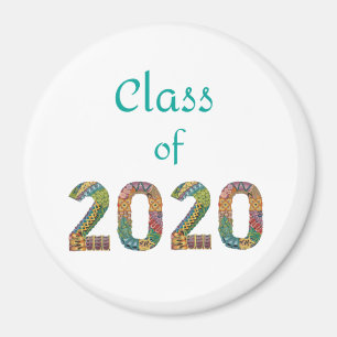 Íman Classe de ímã para números coloridos 2020