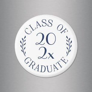 Íman Classe de Imagem do Marinho Chic 2021 Formando