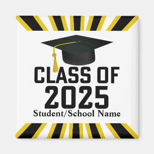 Íman Classe Letterman de Graduação 2025