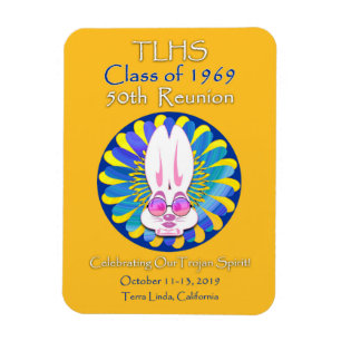 Íman Classe TLHS da 50ª Reunião de Bunny Girl