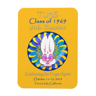 Íman Classe TLHS de 1969 Bunny Girl 50ª Reunião