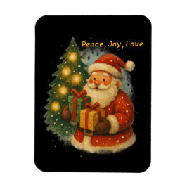 Íman “Classic Santa Under the Tree Holiday Magnet”