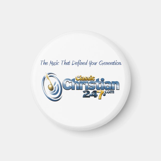 Íman ClassicChristian247.com Magnet (Frente)