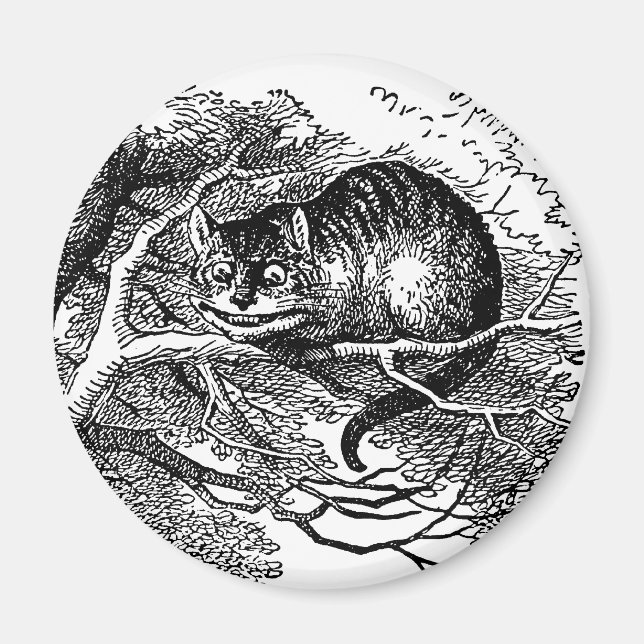 Íman Clássico Alice no País das Maravilhas, Gato de Che (Frente)