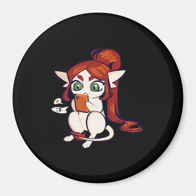 Íman Clássico Ariral Goblincore (Frente)