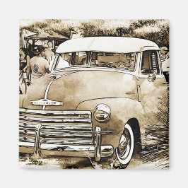 Íman Clássico Caminhão Chevy Chevrolet de 1950