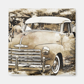 Íman Clássico Caminhão Chevy Chevrolet de 1950