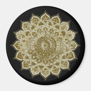 Íman Clássico Colorosamente Mandala Índia Estilo 4