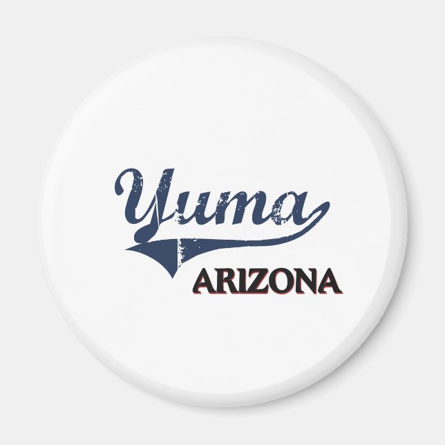 Íman Clássico da cidade da Arizona Yuma (Frente)