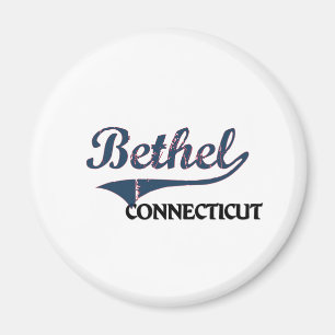 Íman Clássico da cidade de Connecticut do Bethel