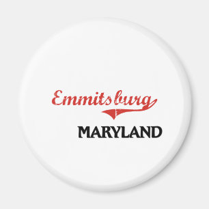 Íman Clássico da cidade de Emmitsburg Maryland