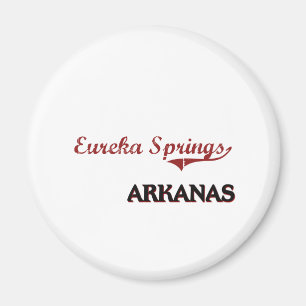 Íman Clássico da cidade de Eureka Springs Arkansas