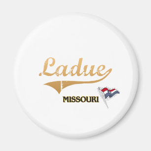 Íman Clássico da cidade de Ladue Missouri