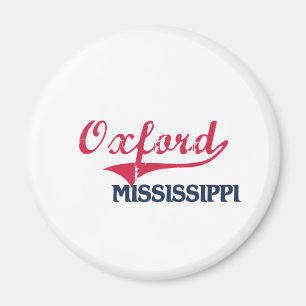 Íman Clássico da cidade de Oxford Mississippi