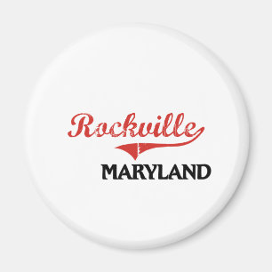 Íman Clássico da cidade de Rockville Maryland