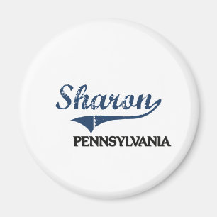 Íman Clássico da cidade de Sharon Pensilvânia