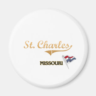 Íman Clássico da cidade de St Charles Missouri