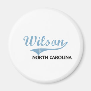 Íman Clássico da cidade de Wilson North Carolina