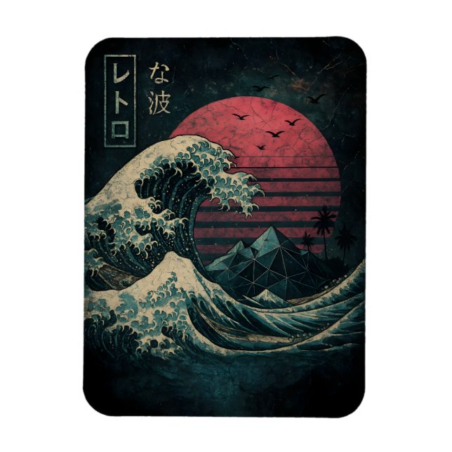 Íman Clássico de Onda Retroativa do Excelente (Vertical)