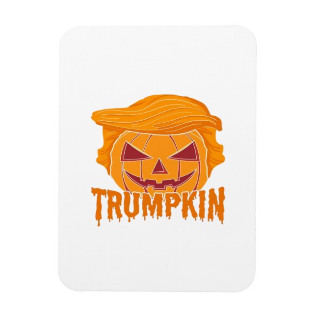 Íman Clássico de Trumpkin - Estilo Presidente de Abóbor (Vertical)