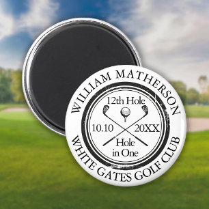 Íman Clássico Personalizado de Buraco de Golfe