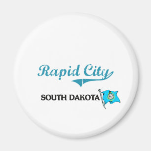 Íman Clássico rápido da cidade de South Dakota da