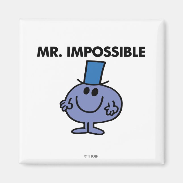 Íman Clássico Sr. Impossível (Frente)