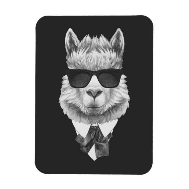 Íman Classy Llama (Vertical)