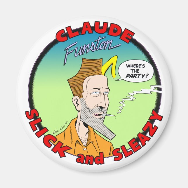 Íman Claude Funston Magnet (Frente)