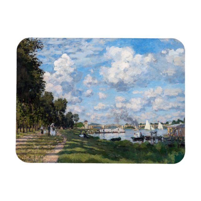 Íman Claude Monet - A Bacia do Argenteuil (Horizontal)