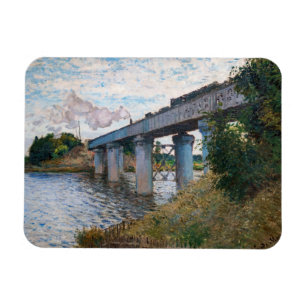 Íman Claude Monet - A Ponte Ferroviária em Argenteuil