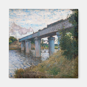 Íman Claude Monet - A Ponte Ferroviária em Argenteuil