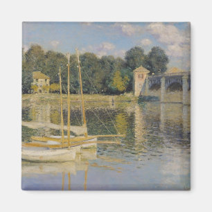 Íman Claude Monet  A ponte na Argentina, 1874